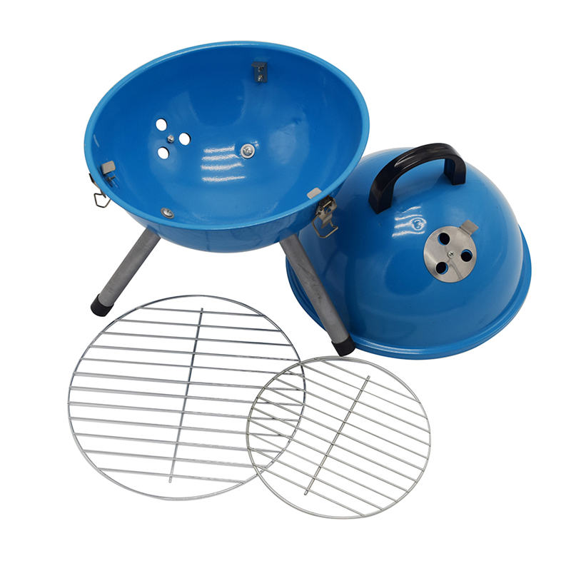 Mini Hordozható Kettle típusú Kamado Grill Faszén Grill